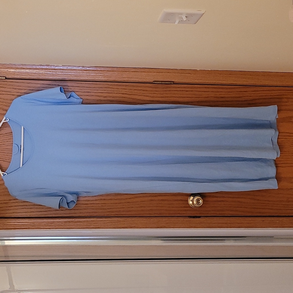 Lands End Pima Cotton Full length dress